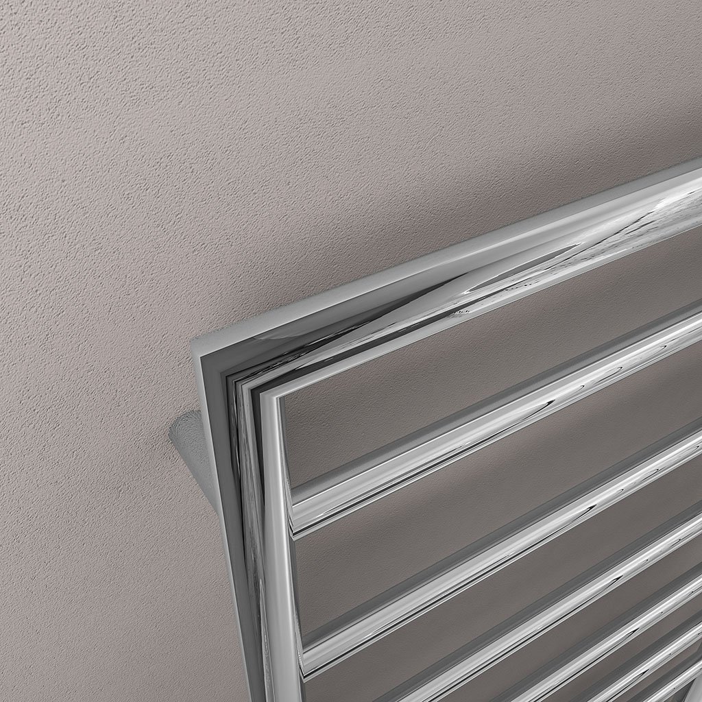 Kenilworth 1200 x 500mm. Towel Rail Chrome