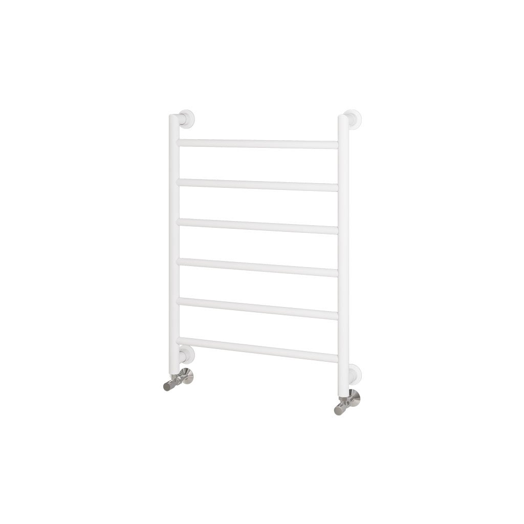 Eshton 800 x 600mm. Towel Rail Matt White