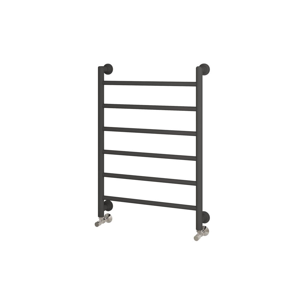 Eshton 800 x 600mm. Towel Rail Matt Anthracite