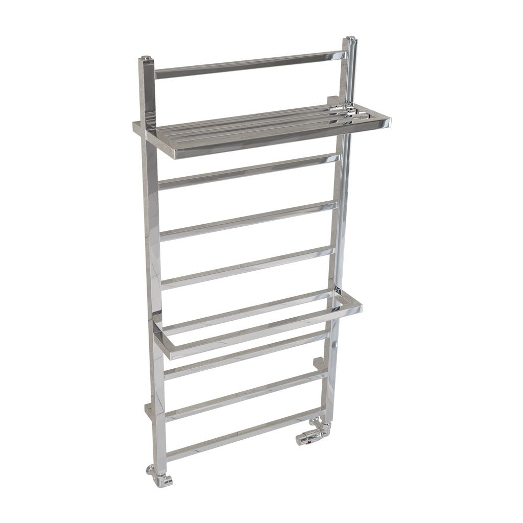 Launton Designer Towel Rail 1200x600mm Chrome