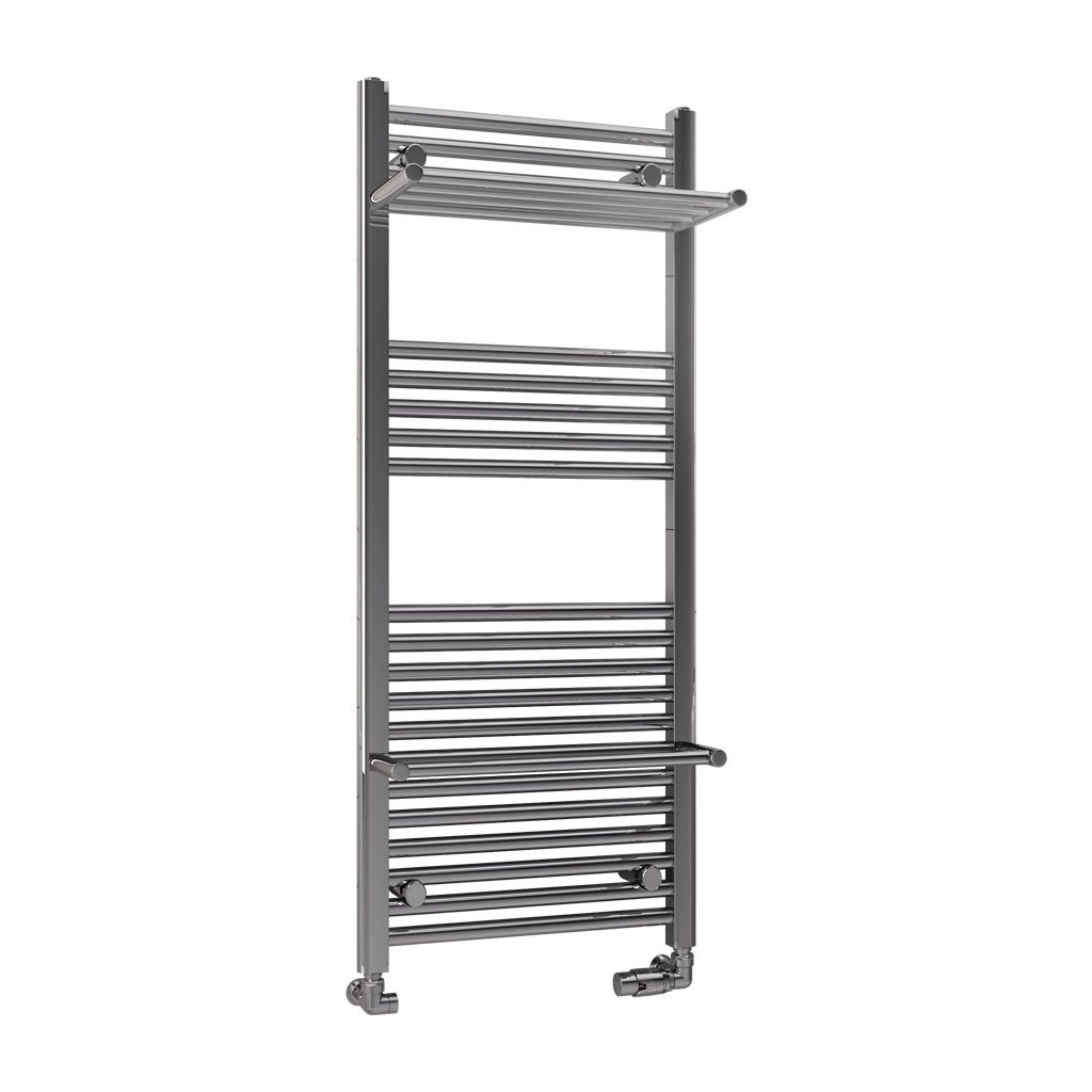 Haddenham Designer Towel Rail 1200x500mm Chrome