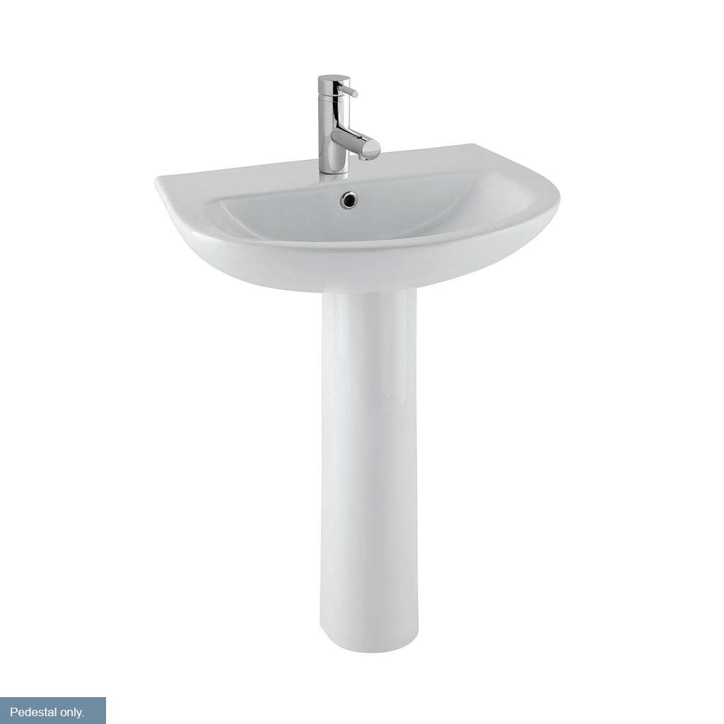 Lisbon II 200mm Full Pedestal - White