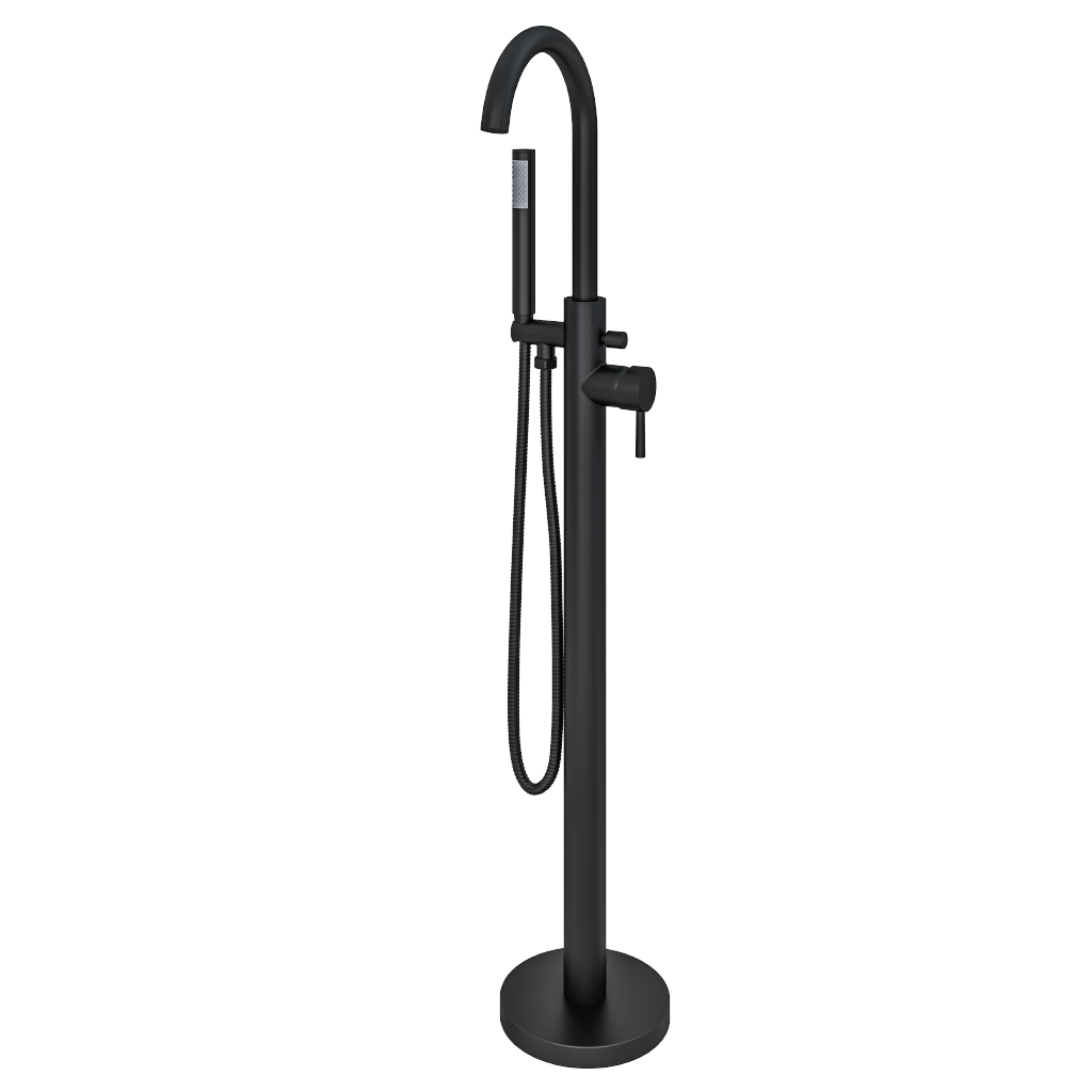 Ardley Floor Standing Manual Mono Tap Black