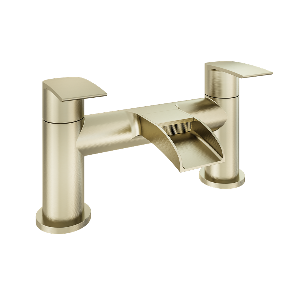 Aston Bath Filler Tap Brushed Brass