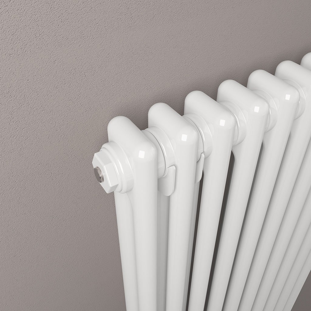 Rivassa 2 Column Radiator 1800 x 473mm Gloss White