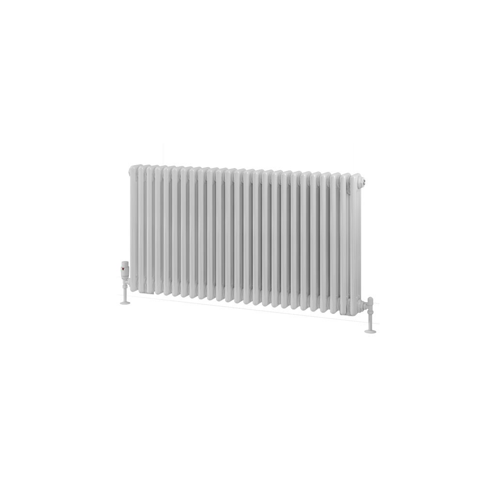 Rivassa 3 Column Radiator 600 x 1148mm Gloss White