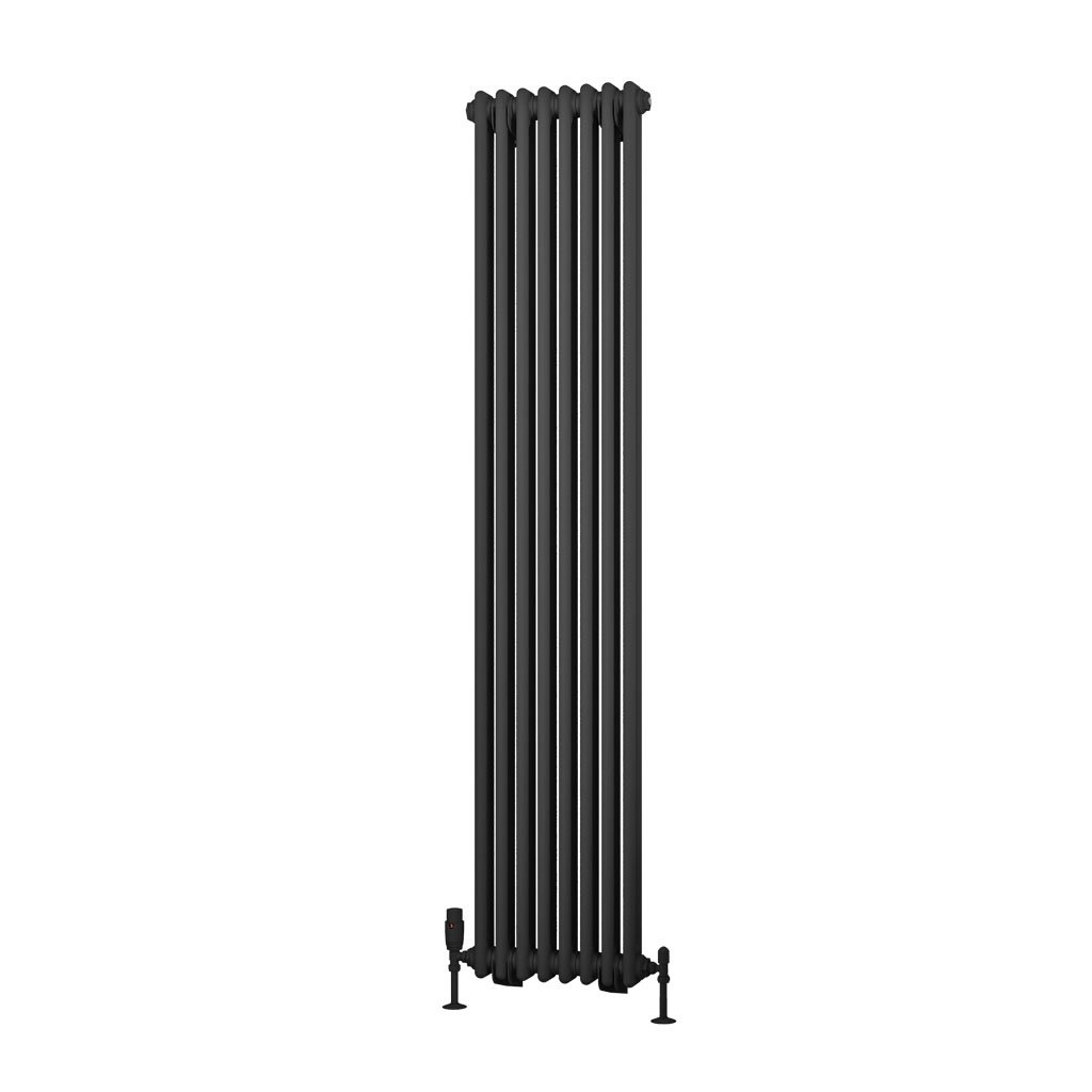 Rivassa 2 Column Rad. 1800x383mm Matt Anthracite