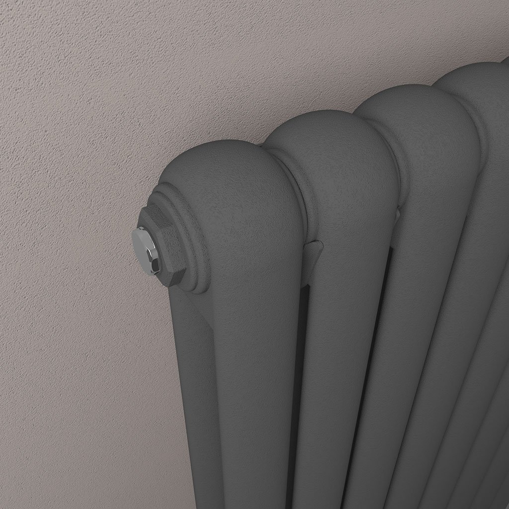 Rubano 600 x 803mm Radiator Matt Anthracite