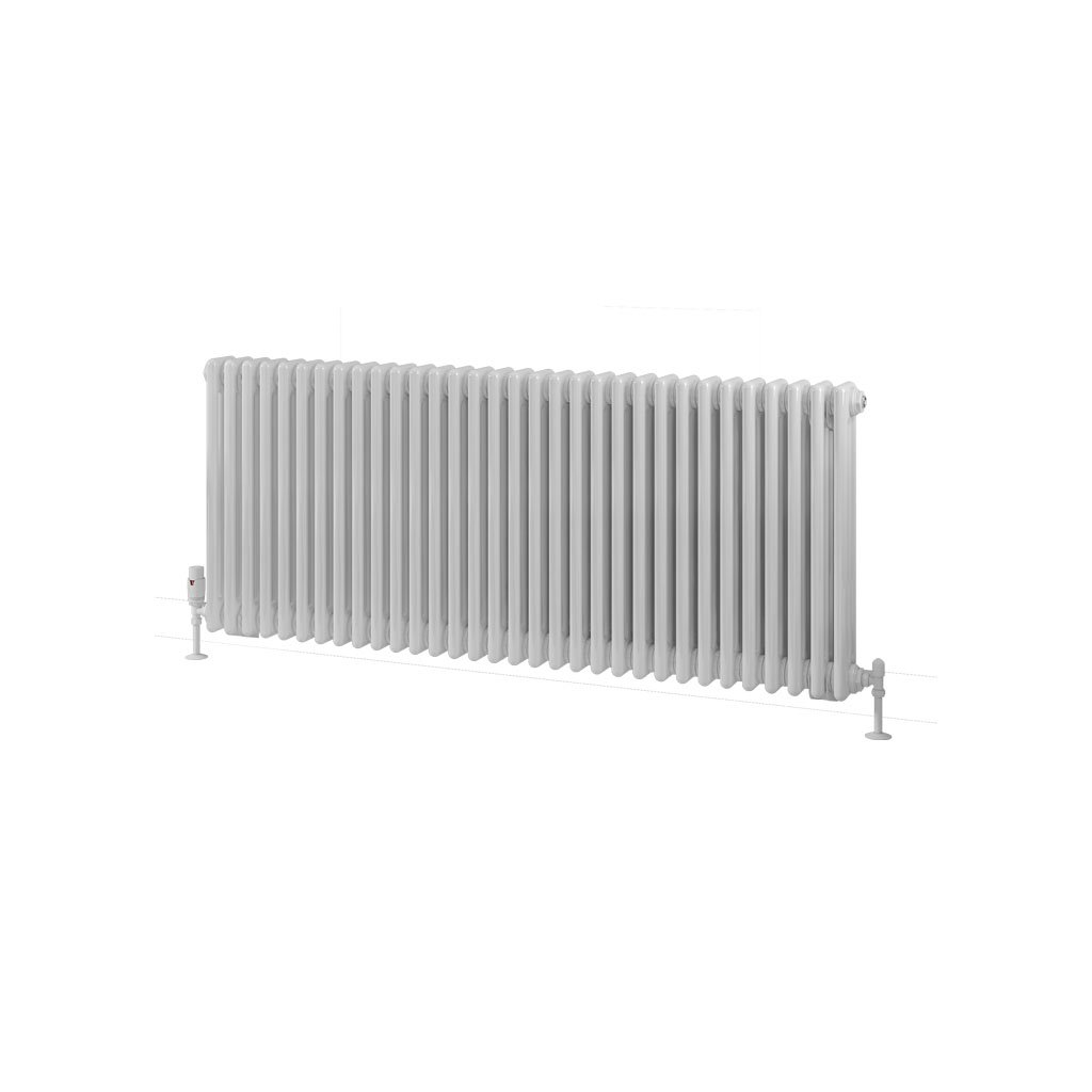 Rivassa 3 Column Radiator 600 x 1460mm Gloss White