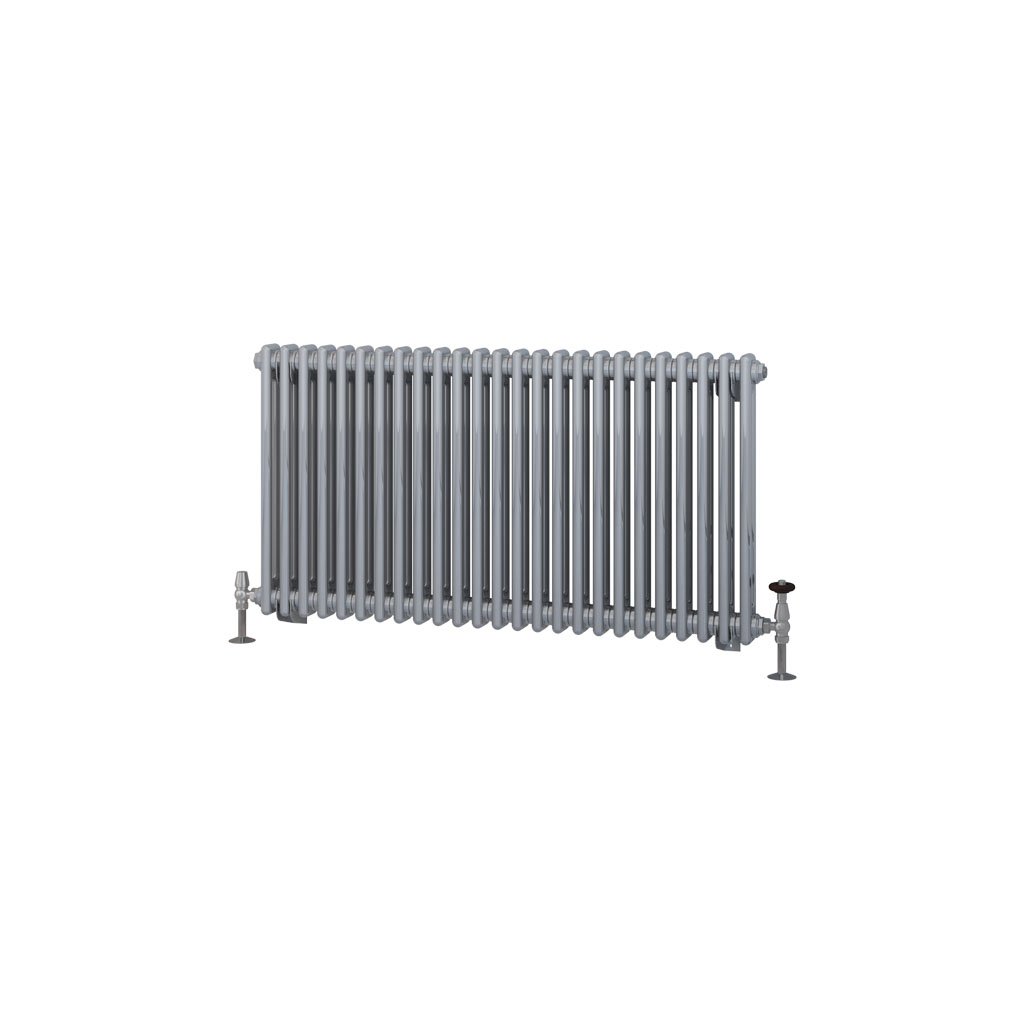 Rivassa 2 Column Radiator 600 x 1148mm Chrome Effect