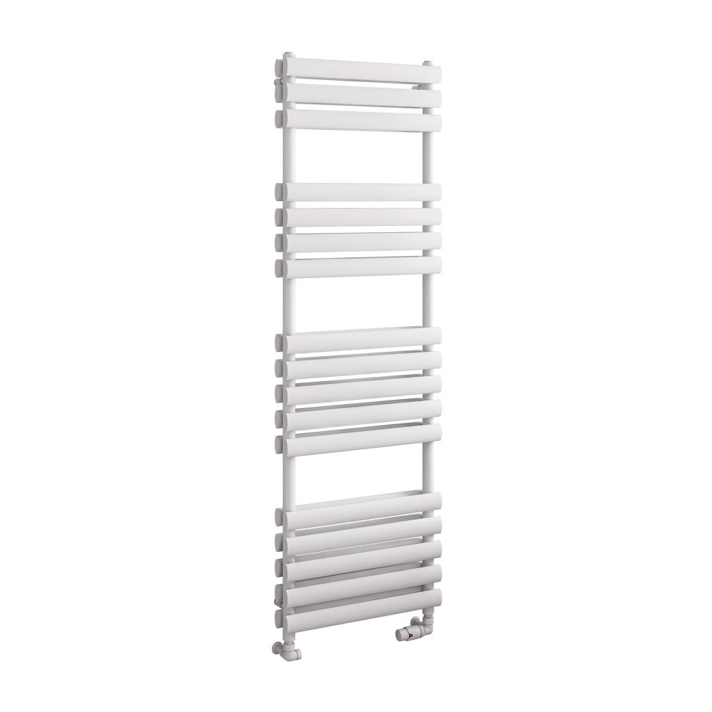 Tunstall Double 1600 x 500 Towel Rail Matt White