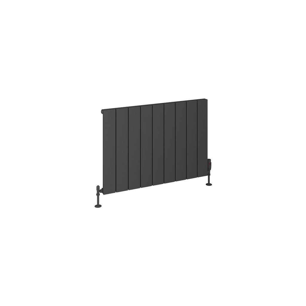 Rosano 600 x 850 Aluminium Radiator Matt Anthracite