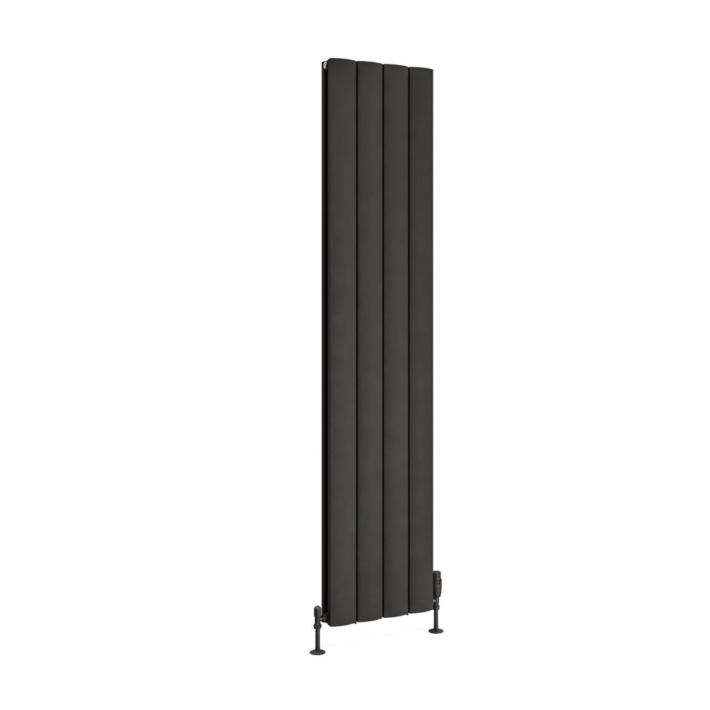 Guardia 1800 x 375 Aluminium Radiator Matt Anthracite