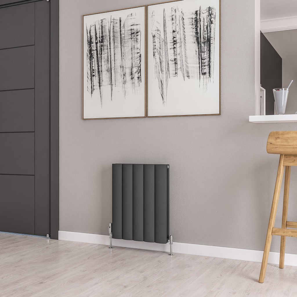 Guardia 600 x 470 Aluminium Radiator Matt Anthracite