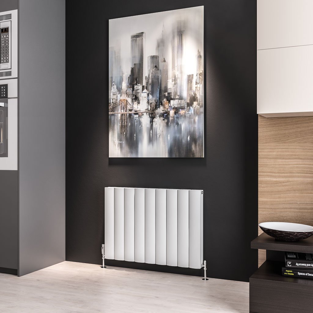 Guardia 600 x 850 Aluminium Radiator Matt White