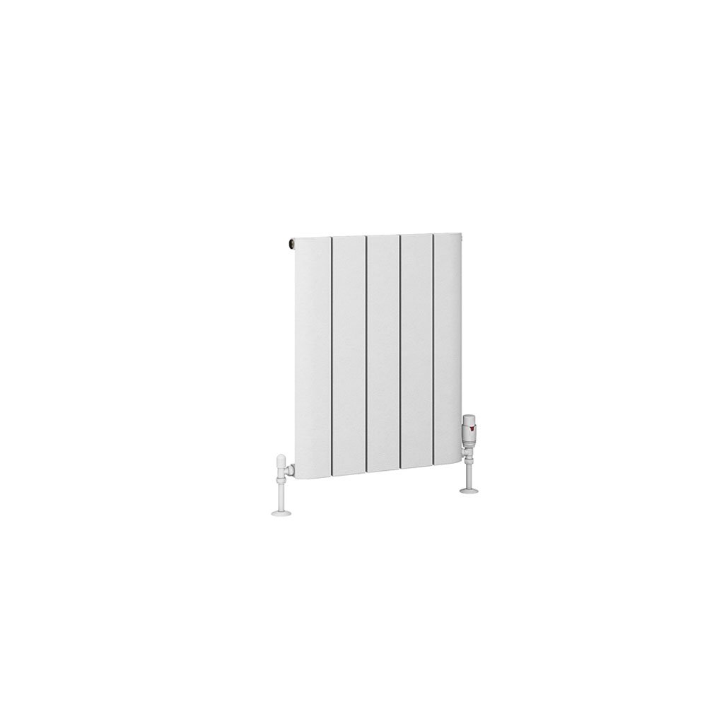 Peretti 600 x 470 Aluminium Radiator Matt White