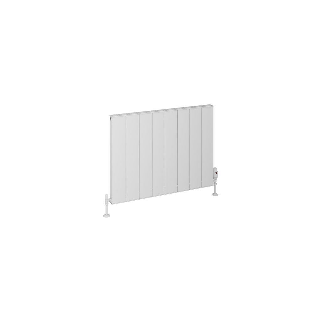 Vesima 600 x 803 Aluminium Radiator Matt White