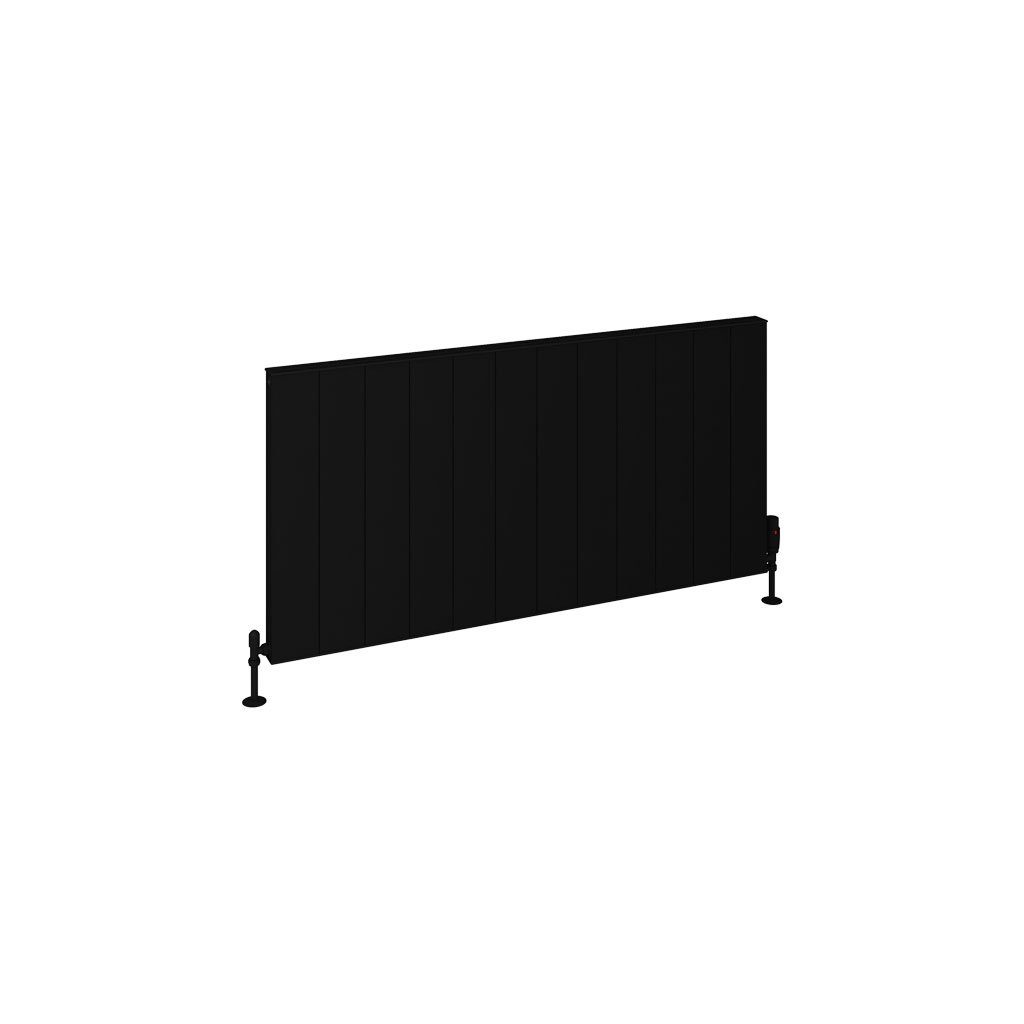 Vesima 600 x 1203 Aluminium Radiator Matt Black