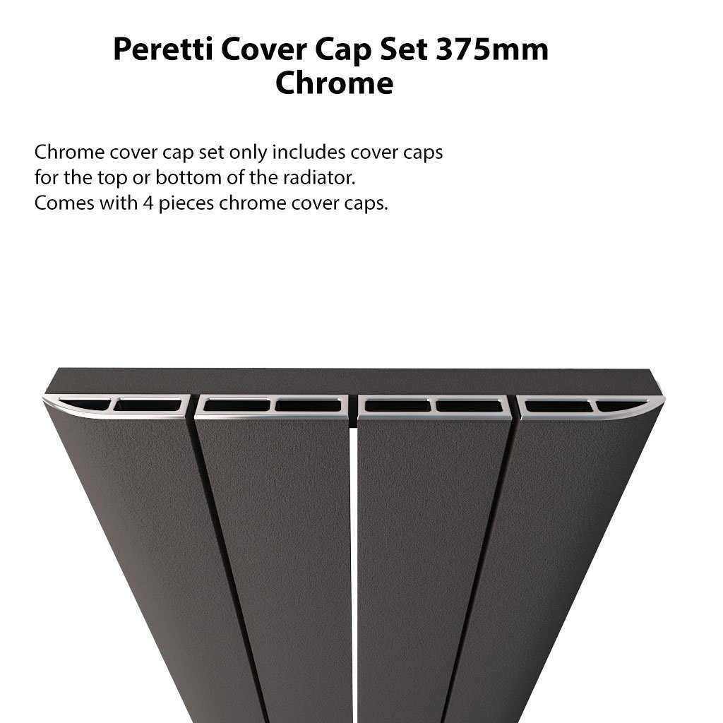 Peretti Cover Cap Set 375mm. Chrome