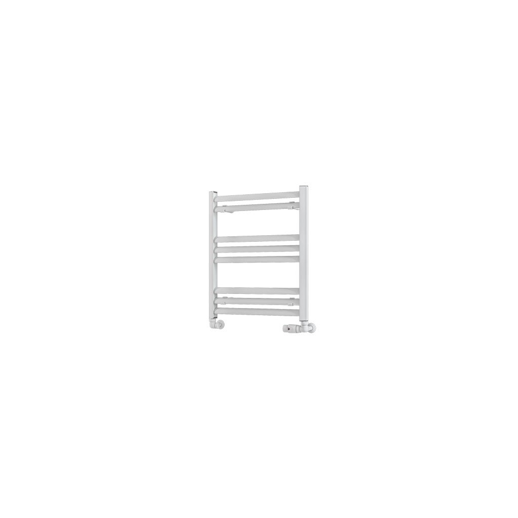 Velor 600 x 500 Aluminium Towel Rail Matt White