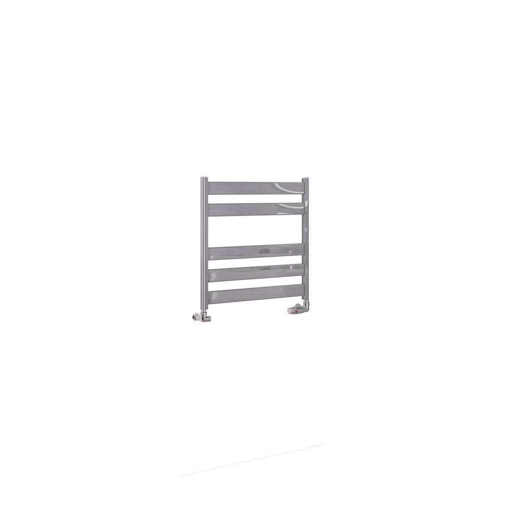 Pelago Aluminium Towel Rail 600x600mm Polished Aluminium