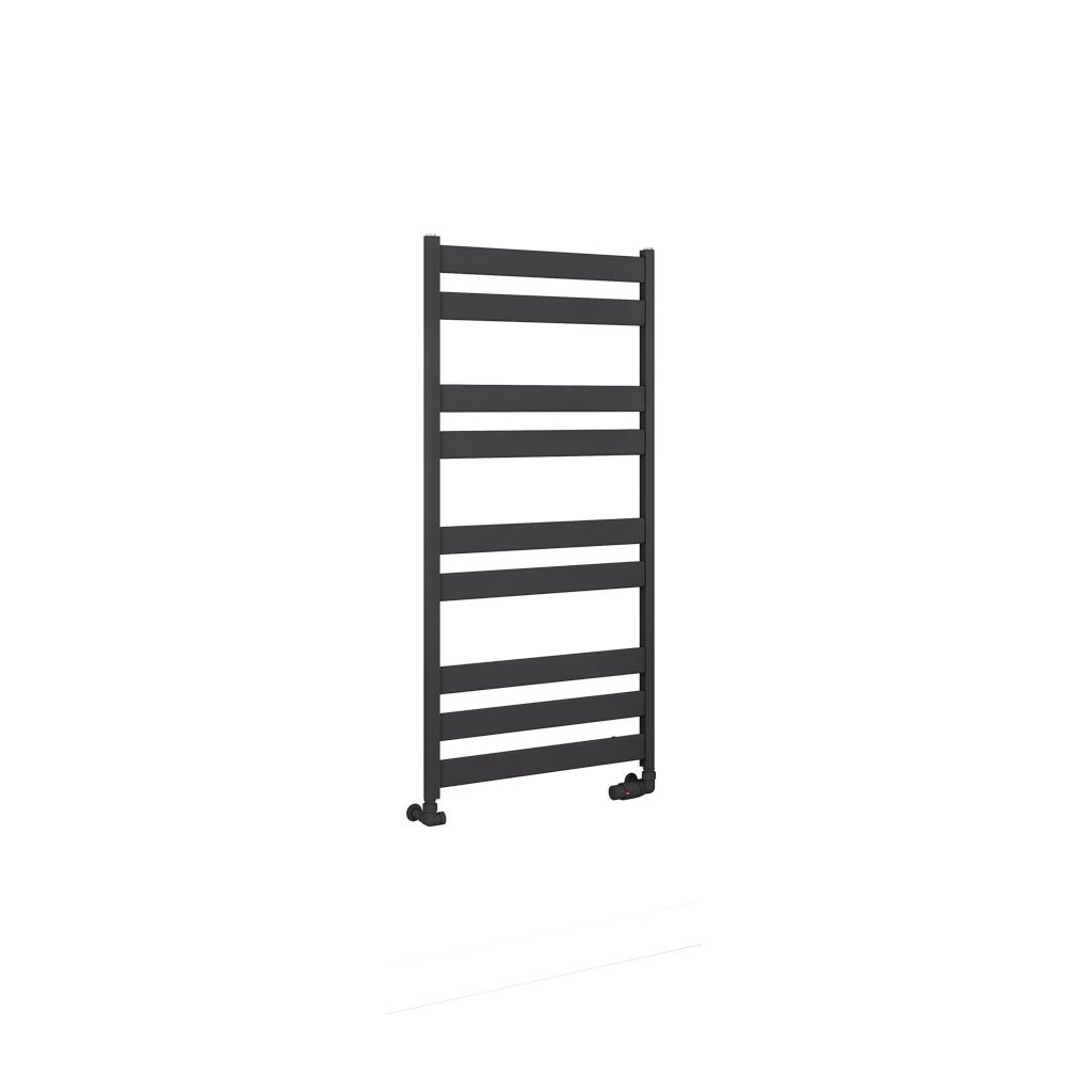 Pelago Aluminium Towel Rail 1200x600mm Matt Anthracite