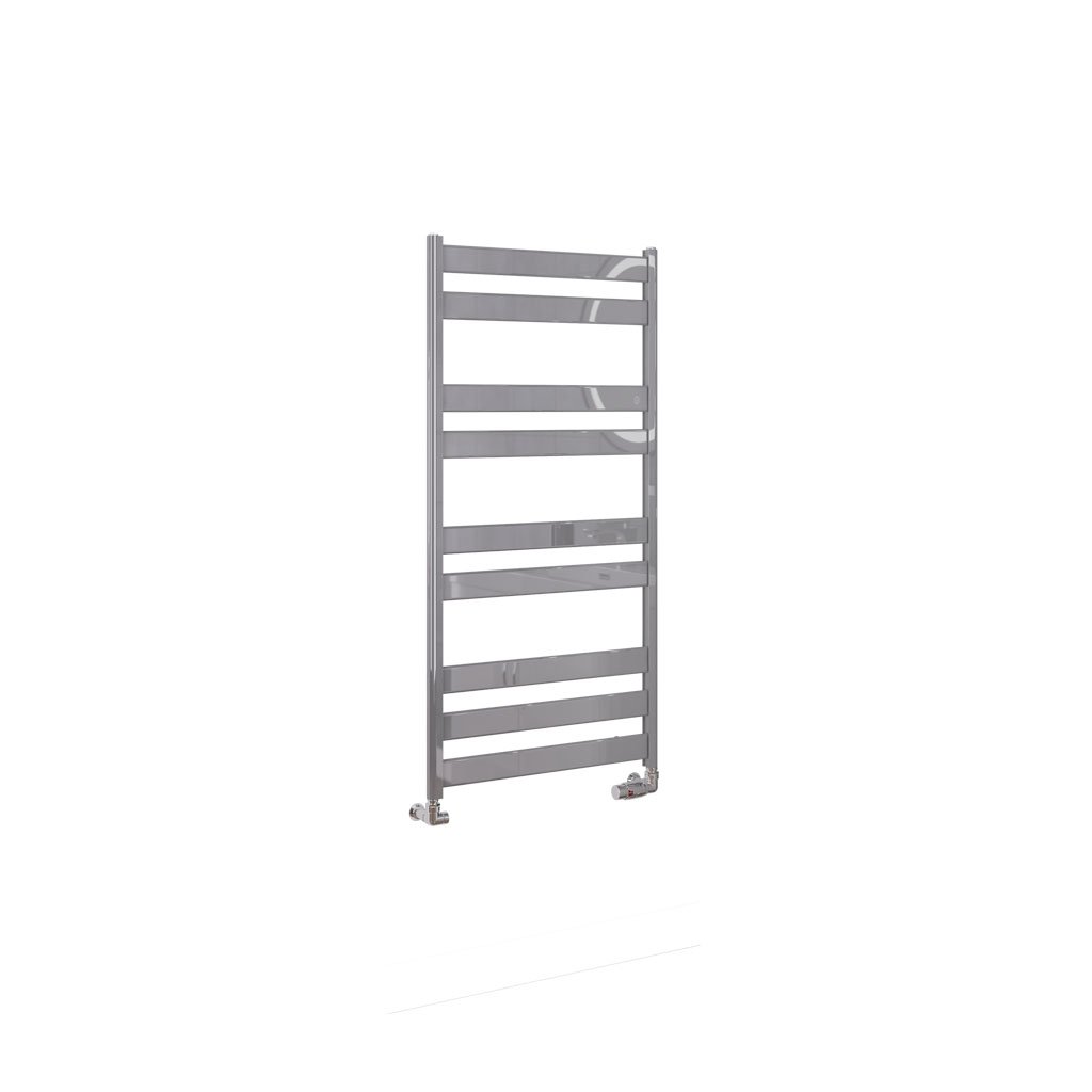 Pelago Aluminium Towel Rail 1200x600mm Polished Aluminium