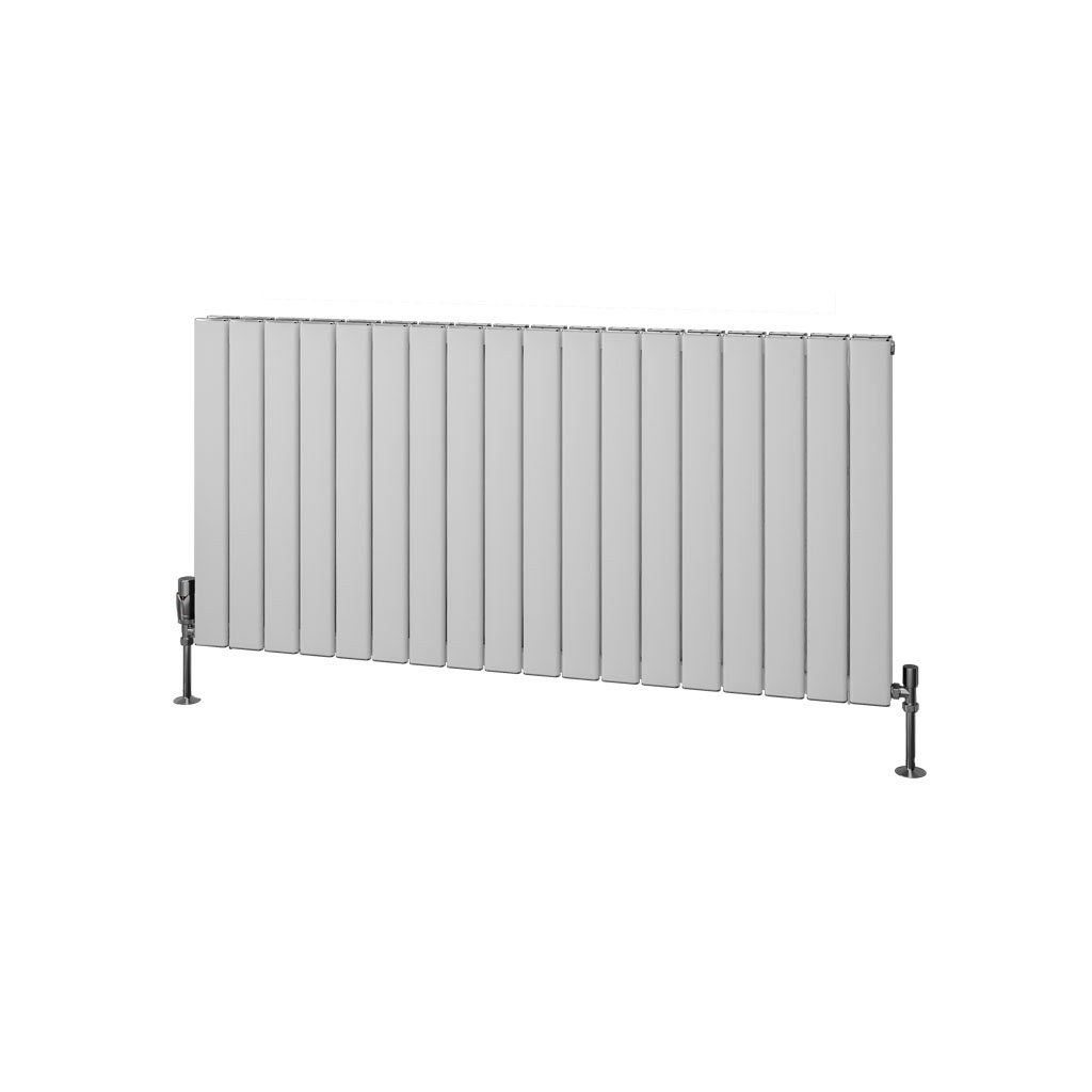 Hadleigh 600 x 1255 Aluminium Radiator Matt White