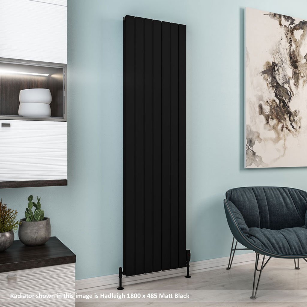 Hadleigh 1800 x 275 Aluminium Radiator Matt Anthracite