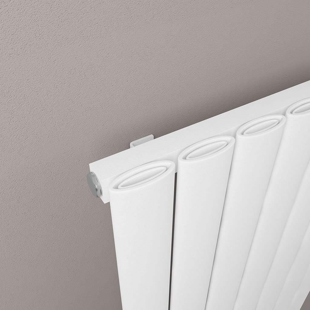 Sandhurst 600 x 625 Aluminium Radiator Matt White