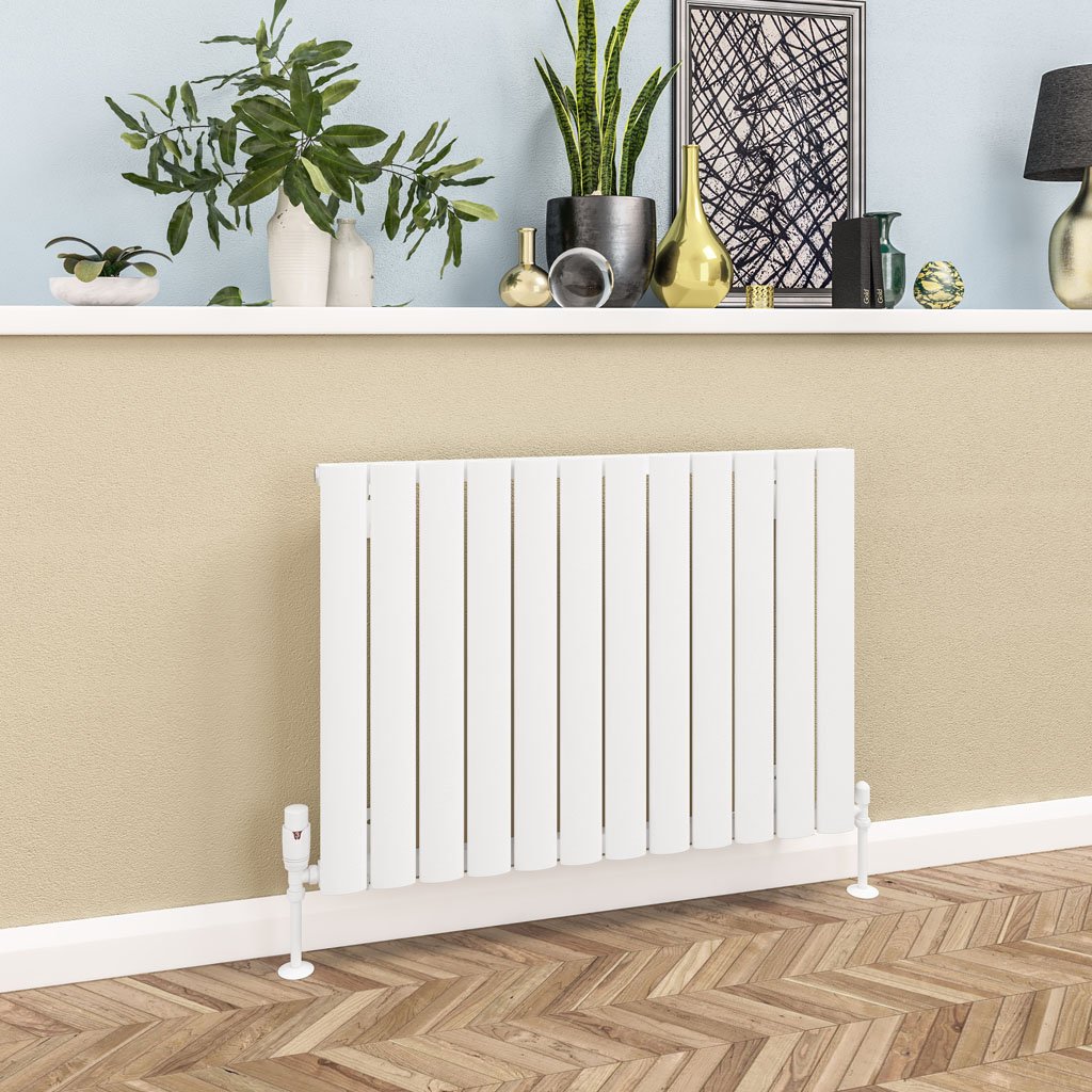 Sandhurst 600 x 835 Aluminium Radiator Matt White