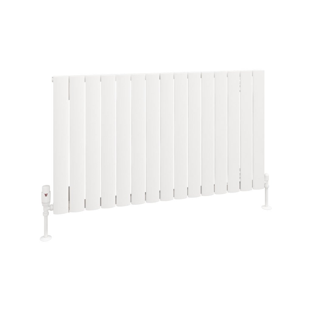 Sandhurst 600 x 1045 Aluminium Radiator Matt White