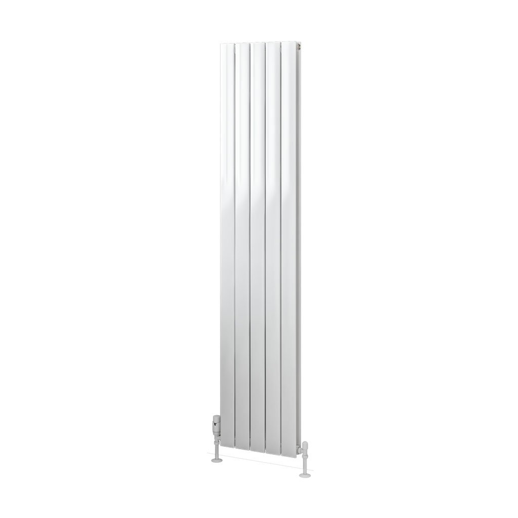 Addington Aluminium 1800 x 366 Radiator Type20 Gloss White