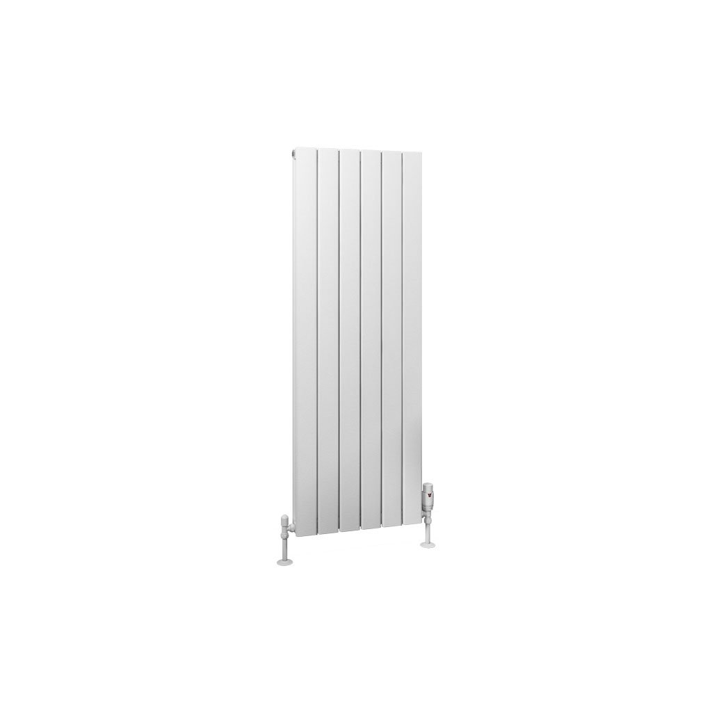 Hadleigh 1200 x 415 Aluminium Radiator Matt White