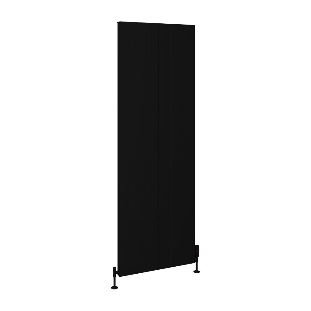 Vesima 1800 x 603 Aluminium Radiator Matt Black