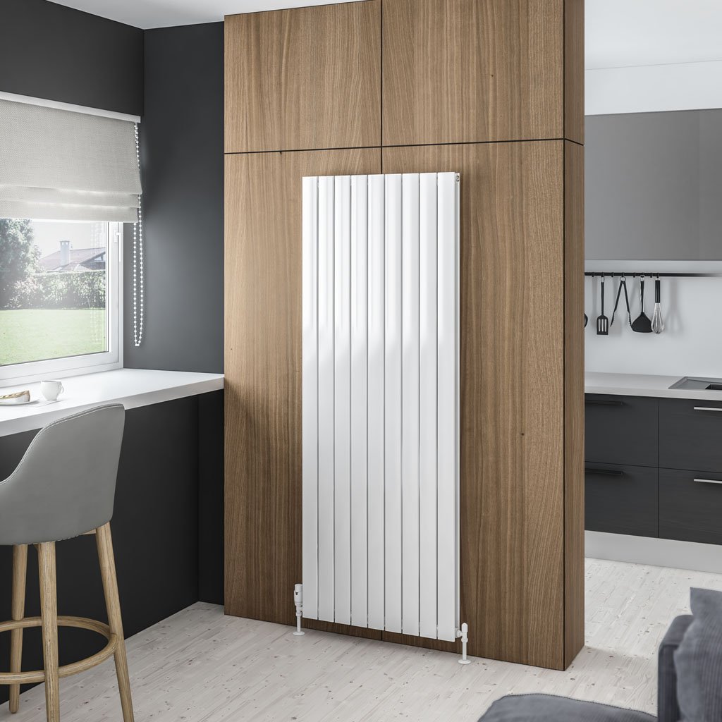 Addington Aluminium 1800 x 662 Radiator Type20 Gloss White