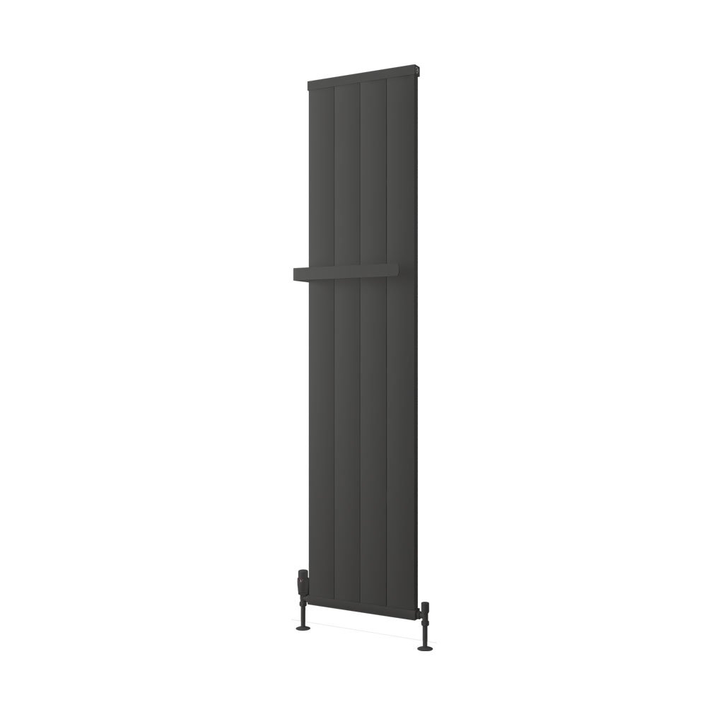 Kingswood Slimline 1800 x 410 Aluminium Radiator Matt Anthracite