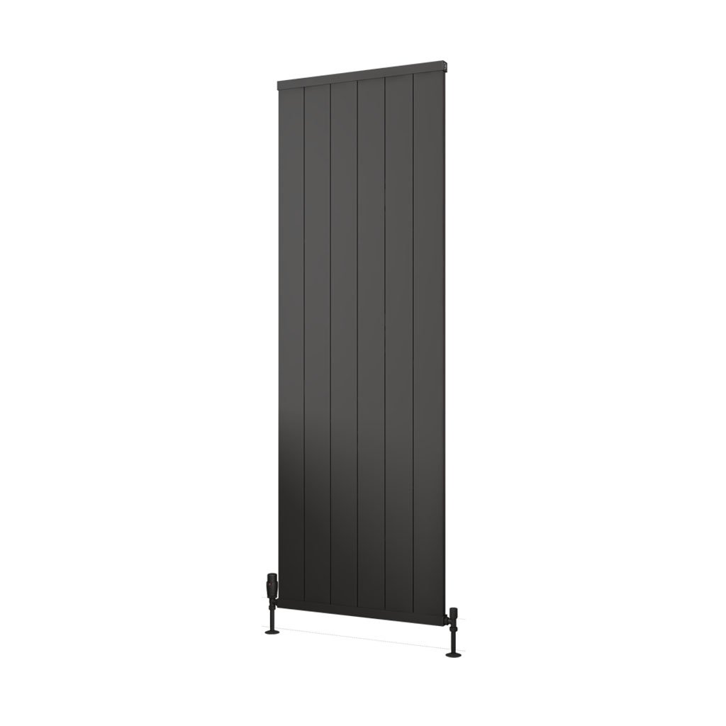 Kingswood Slimline 1800 x 610 Aluminium Radiator Matt Anthracite