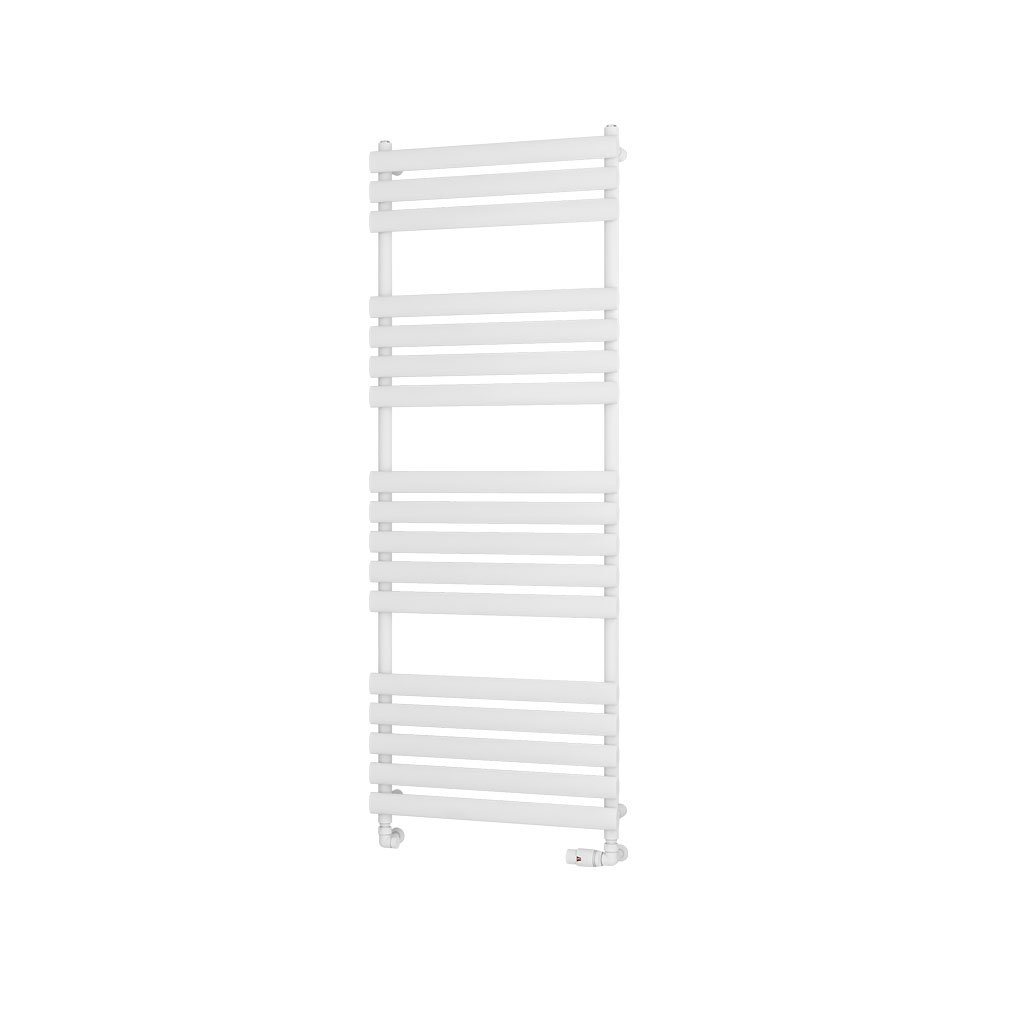 Tunstall 1600 x 600 Towel Rail Matt White