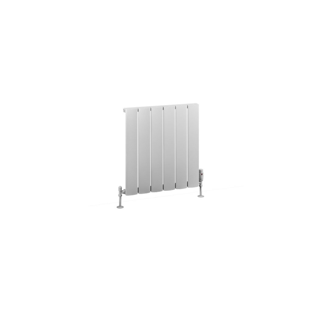 Malmesbury 600 x 565 Aluminium Radiator Matt White