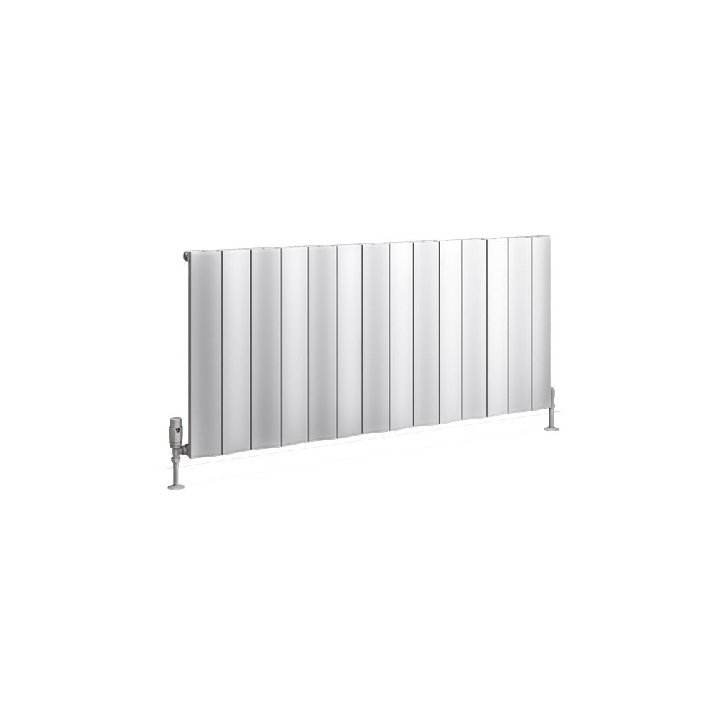 Fairford 600 x 1325 Aluminium Radiator Matt White