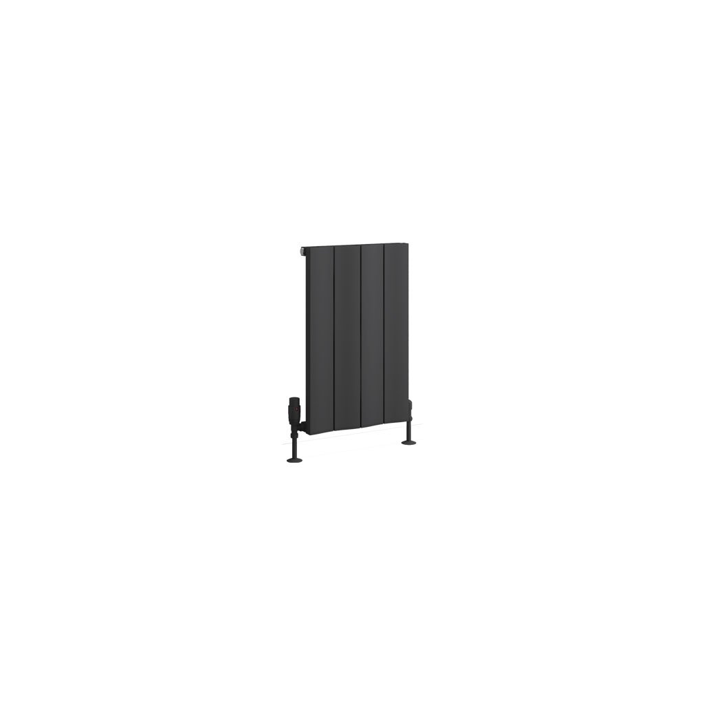 Fairford 600 x 375 Aluminium Radiator Matt Anthracite