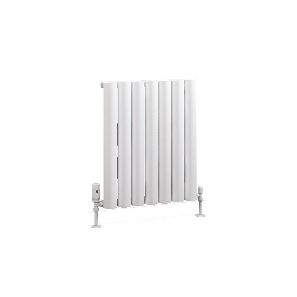 Kelmscott 600 x 485 Aluminium Radiator Matt White