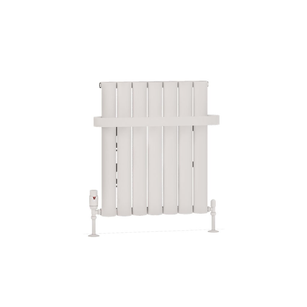 Kelmscott 600 x 485 Aluminium Radiator Matt White