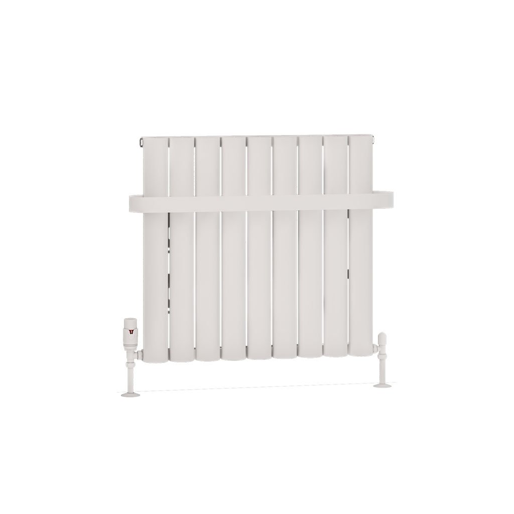 Kelmscott 600 x 625 Aluminium Radiator Matt White