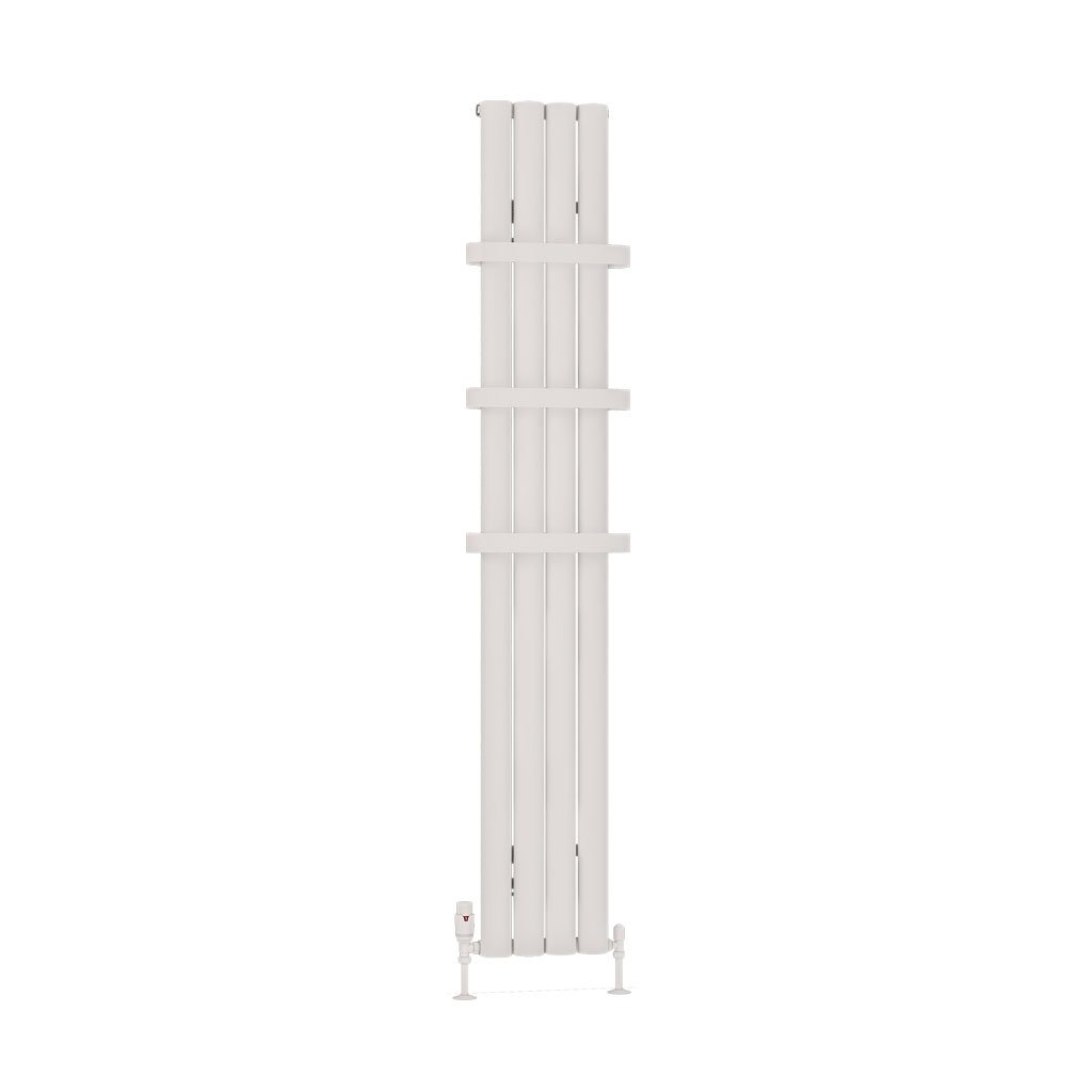 Kelmscott 1800 x 275 Aluminium Radiator Matt White