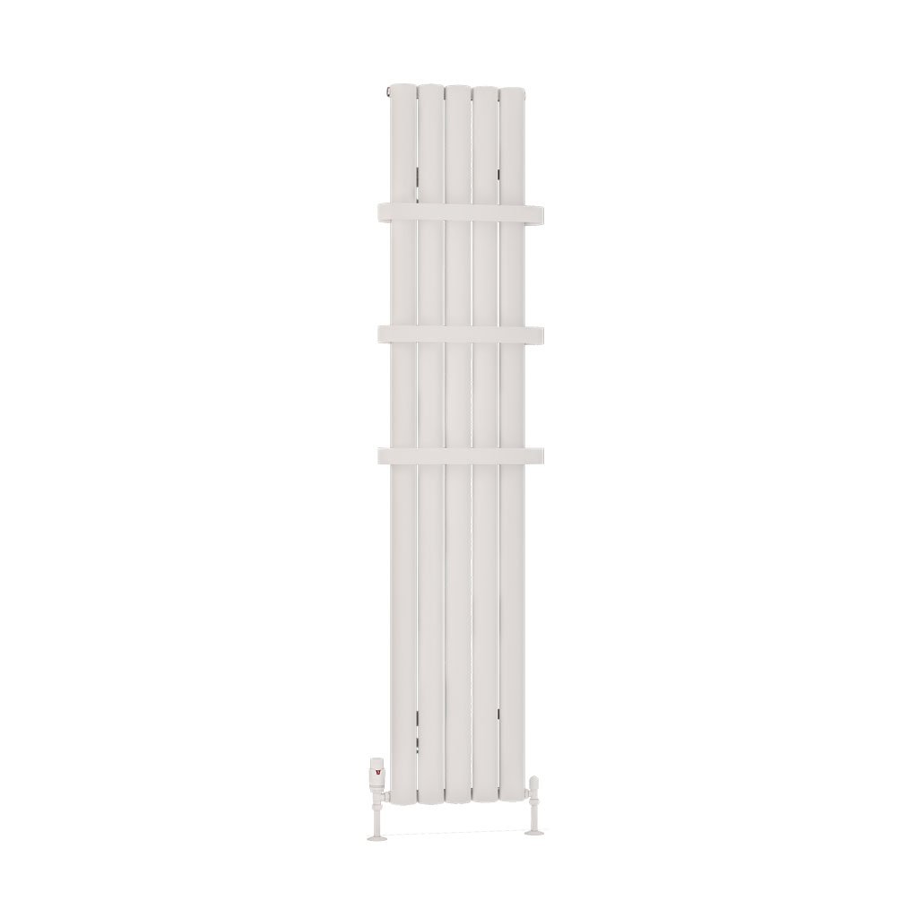 Kelmscott 1800 x 345 Aluminium Radiator Matt White