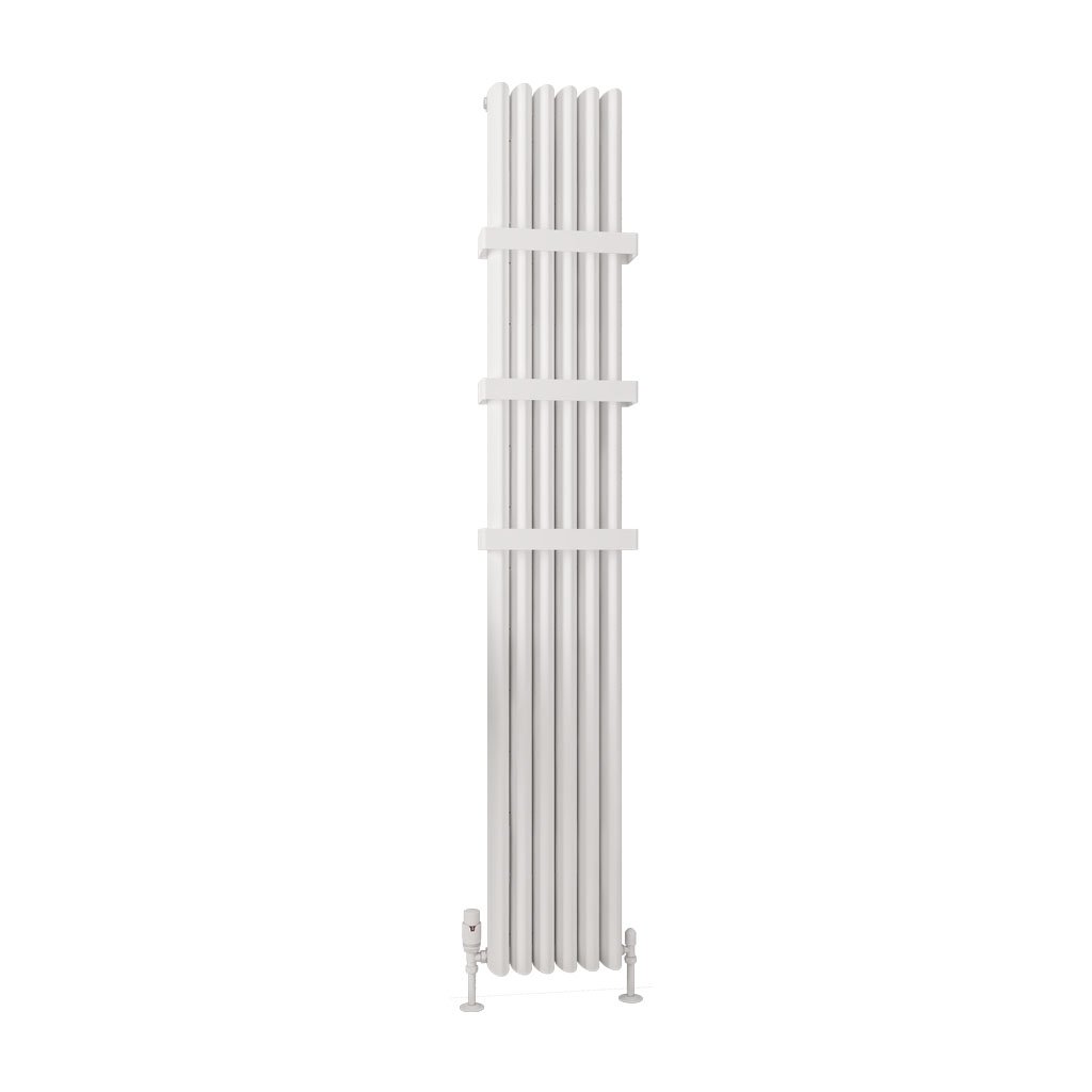 Witney 1800 x 280 Aluminium Radiator Matt White