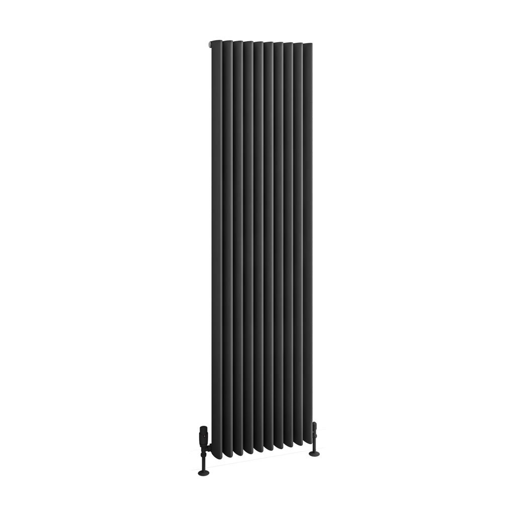 Witney 1800 x 470 Aluminium Radiator Matt Anthracite