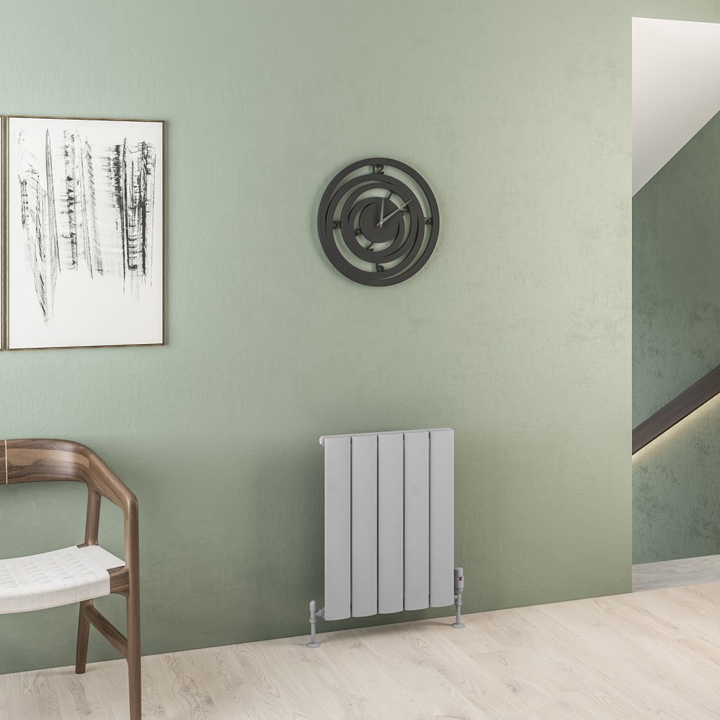 Malmesbury 600 x 470 Aluminium Radiator Matt Grey